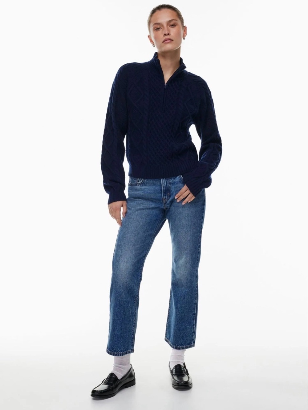 Levi's Women's middy bootcut Leg Jeans in Medium Blue Wash
